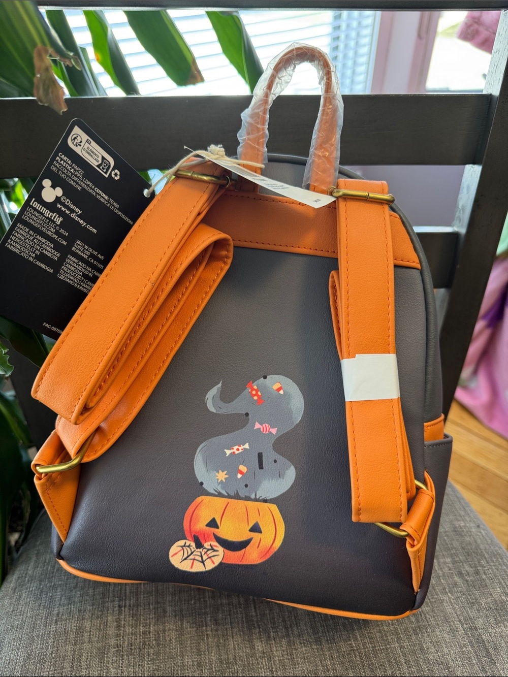 Loungefly Disney Mickey And Friends Halloween Bash Mini Backpack-NEW - Picture 3 of 6